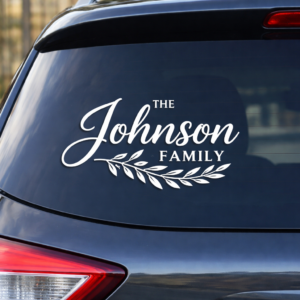 Custom Vinyl Decals | Personalized Stickers for Cars, Laptops & Tumblers